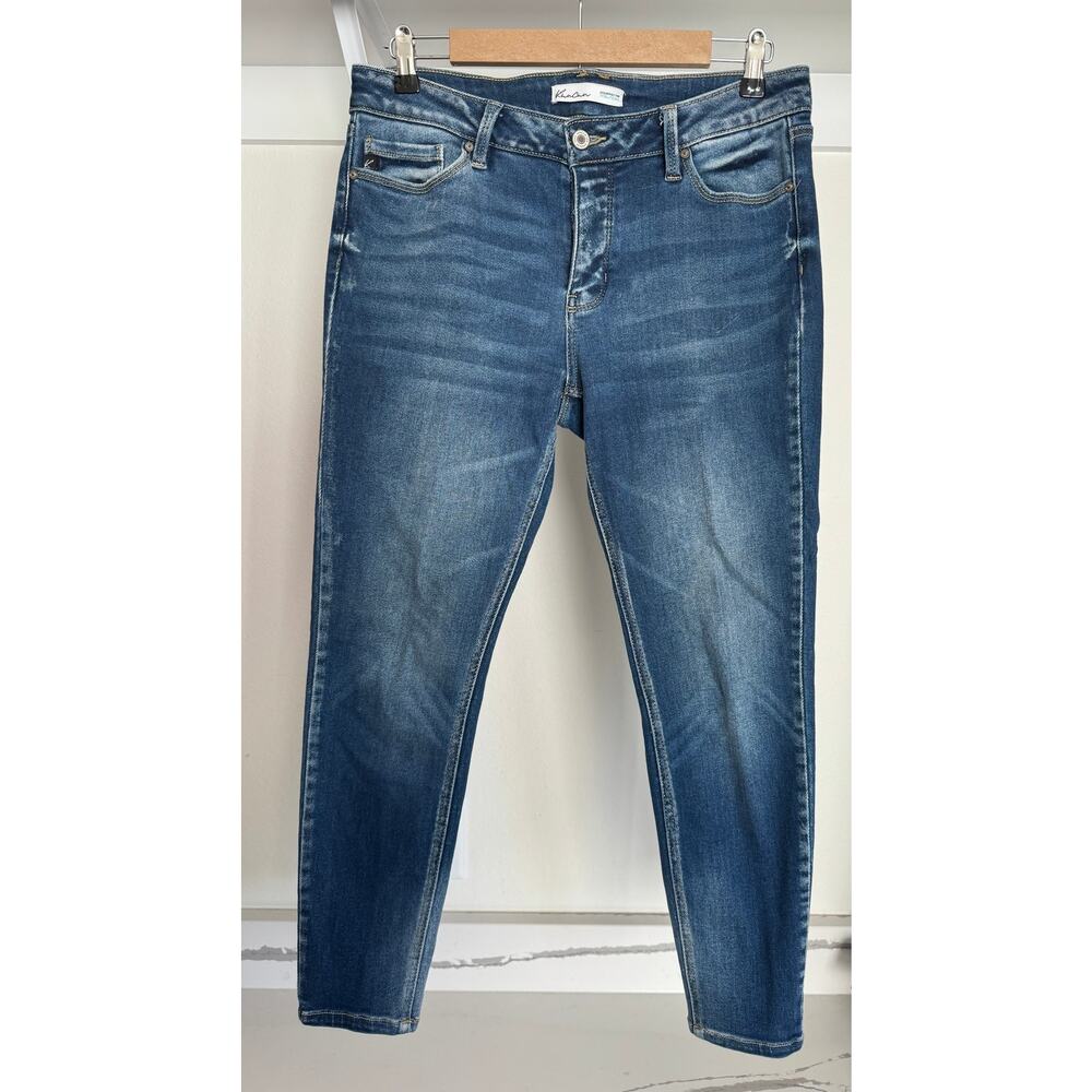 KanCan Women's Skinny Jeans - Dark Blue